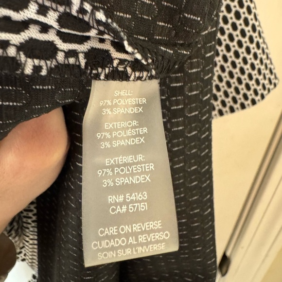 Calvin Klein Geometric Sheath Dress - Picture 6 of 9